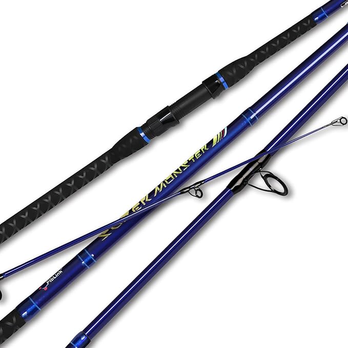 Fiblink Surf Spinning Fishing Rod Carbon Fiber Travel Fishing Rod by Fiblink