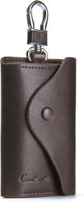 Contacts Car Key Case for Men and Women Small Leather Key Holder Key Cover by CONTACTS