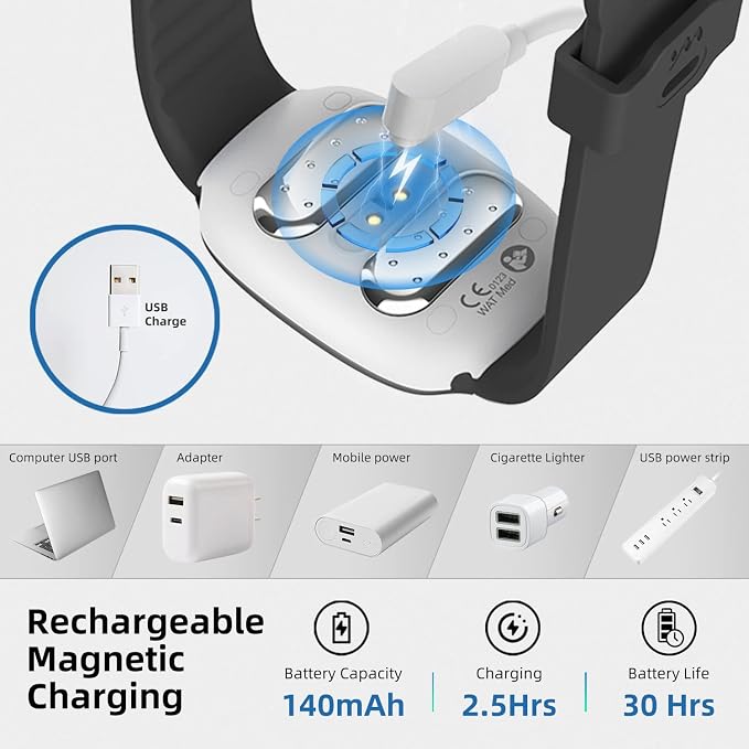 EmeTerm Fashion Anti-Nausea Wristband Relieve Morning Motion Travel Sickness - Image 5