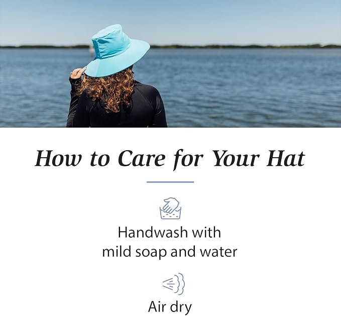 Wallaroo Hat Company – Women’s Aqua Hat – UPF 50+ Sun Protection, Packable - Image 5