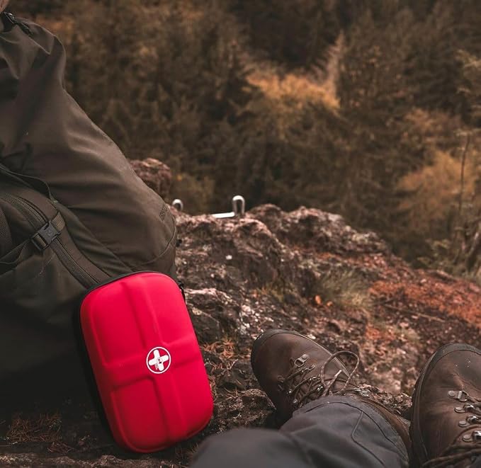 RHINO RESCUE EVA First Aid Kit, Small Waterproof Portable Emergency Hiking - Image 6