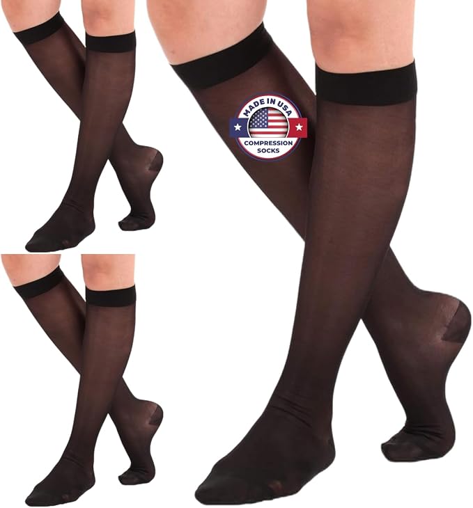 Made in USA - Plus Size Compression Stockings by AbsoluteSupportCompressionSocks