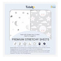 TotAha Premium Stretchy Crib Sheets-Hypoallergenic, Silky Comfort, Buttery Soft by TotAha%7CUnitedStates