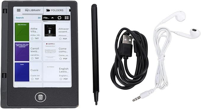 E Book Reader, BK501 Touchscreen E Readers - Image 8