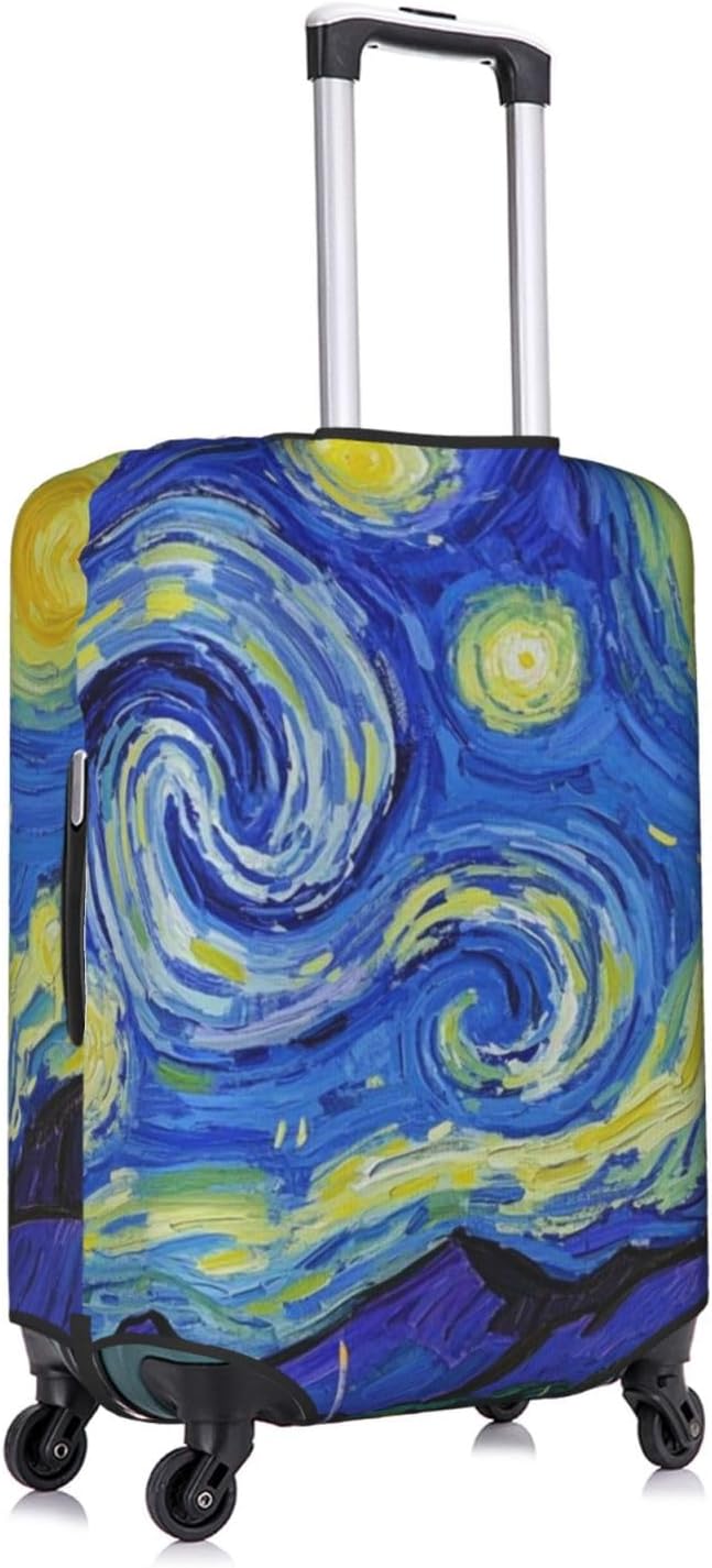 Vincent Van Gogh Starry Sky Night Luggage Cover Washable Suitcase Protector - Image 7
