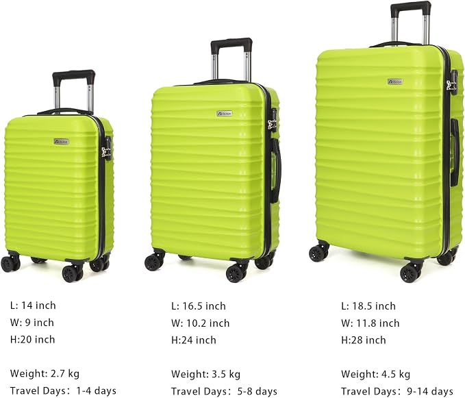Luggage Set 3 Pieces -Suitcase Set - Image 7