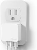 Nekmit 67W Flat USB C Charger Block, 3-Port GaN Fast Wall Charger, USB C Wall by Nekmit