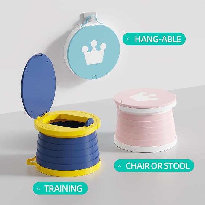 Travel Potty Seat Fold-and-Go Portable Training Toilet - Image 5