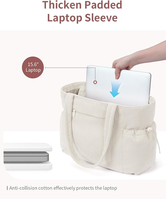 ECOHUB Tote Bag for Women, Work Tote Bags - Image 6