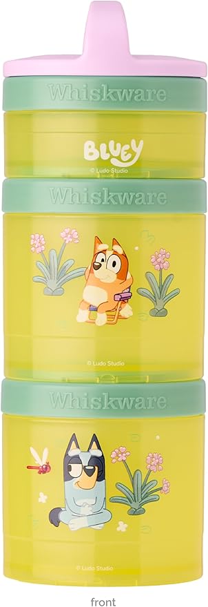 Whiskware Bluey Stackable Snack Containers by Whiskware