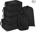 6 Set Compression Packing Cubes Bags by SDGFUI
