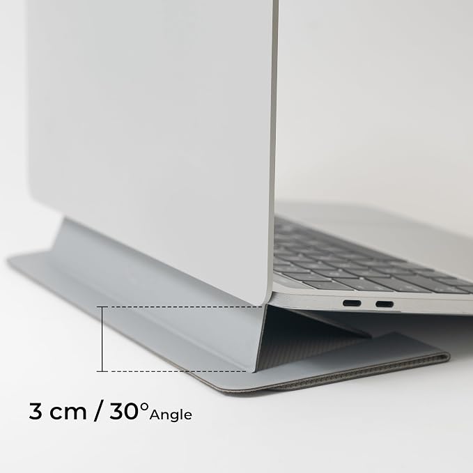 SenseAGE Laptop Stand for Desk, Ergonomic Notebook Stand, Foldable & Portable - Image 5