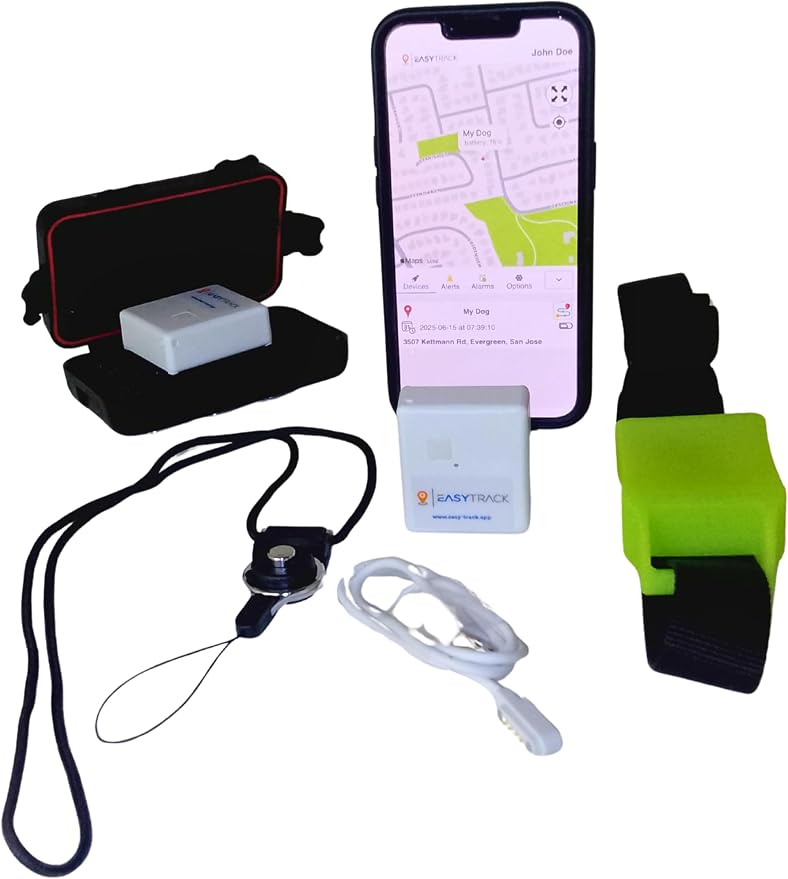 EASYTRACK GPS, Real Time Tracking, Location History, SOS Alerts, Motion by Unknown