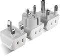 Ceptics African Travel Adapter Set 2 in 1 USA to Africa, S. Africa, Uganda by Ceptics