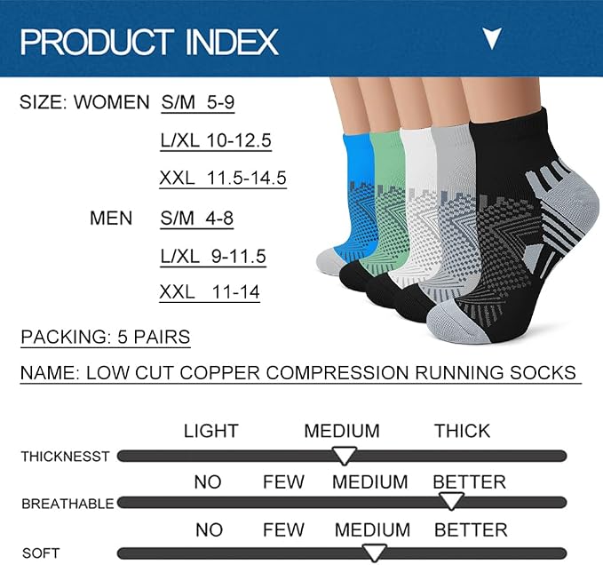 Iseasoo Copper Compression Socks - Image 6