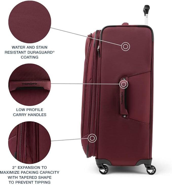 Travelpro Maxlite 5 Softside Expandable Checked Luggage - Image 5