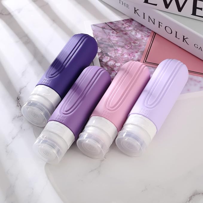 Travel Bottles for Toiletries, Tsa Approved 3oz Travel Size Containers BPA Free - Image 6