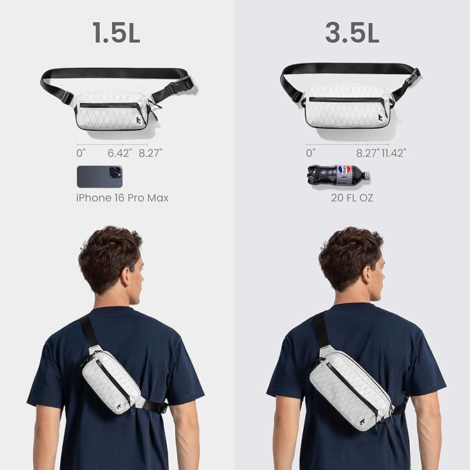 tomtoc 3.5L X-Pac Sling Bag - Image 2