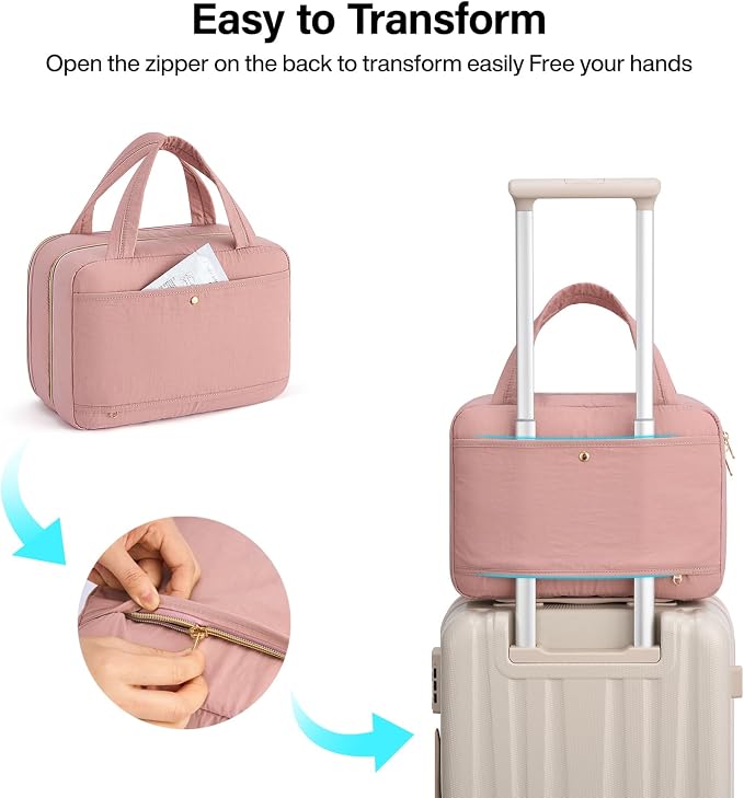 Hanke Hanging Travel Toiletry Bag - Image 8