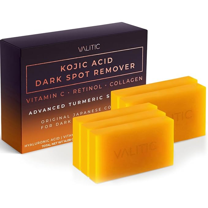 VALITIC Kojic Acid Dark Spot Remover Soap Bars by VALITIC