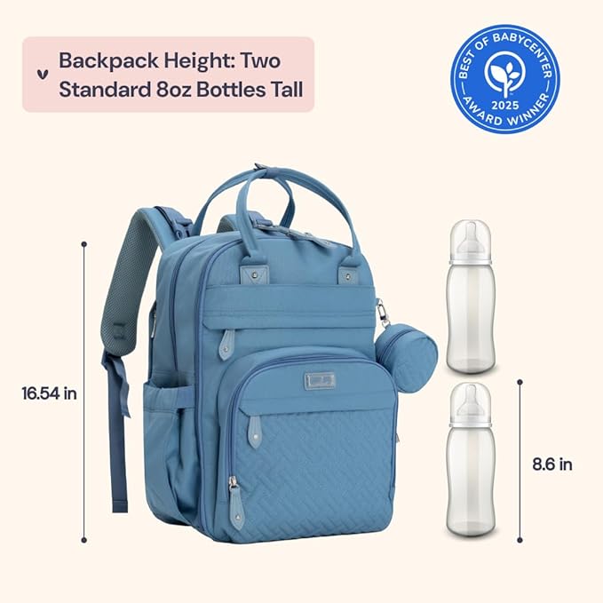 BabbleRoo Diaper Bag Backpack - Image 3