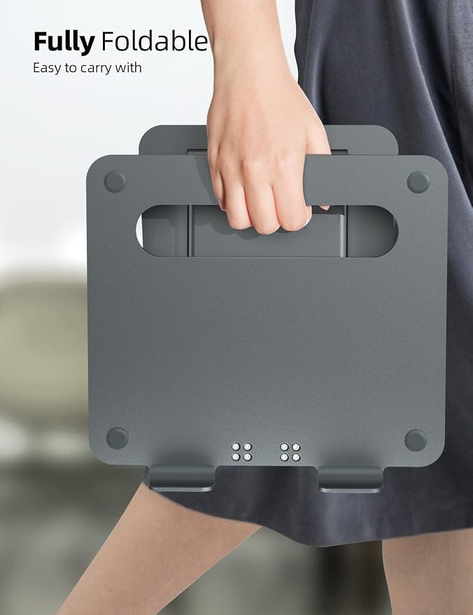 Nulaxy Height Adjustable Laptop Stand - Image 6