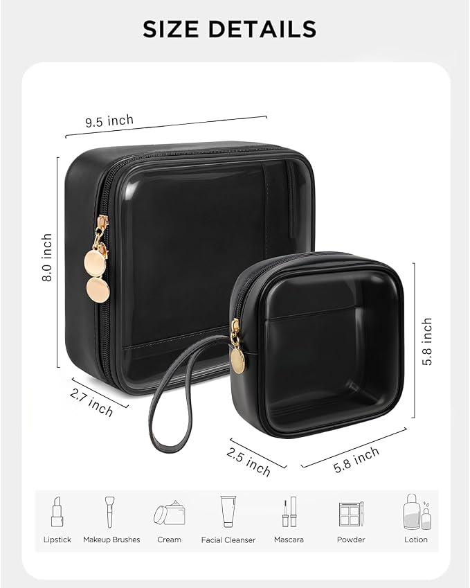 KOTORA TSA Approved Toiletry Bag - Image 2