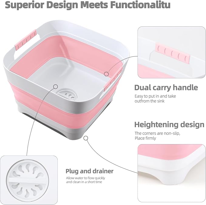Collapsible Wash Basin for Baby Bottles - Image 3