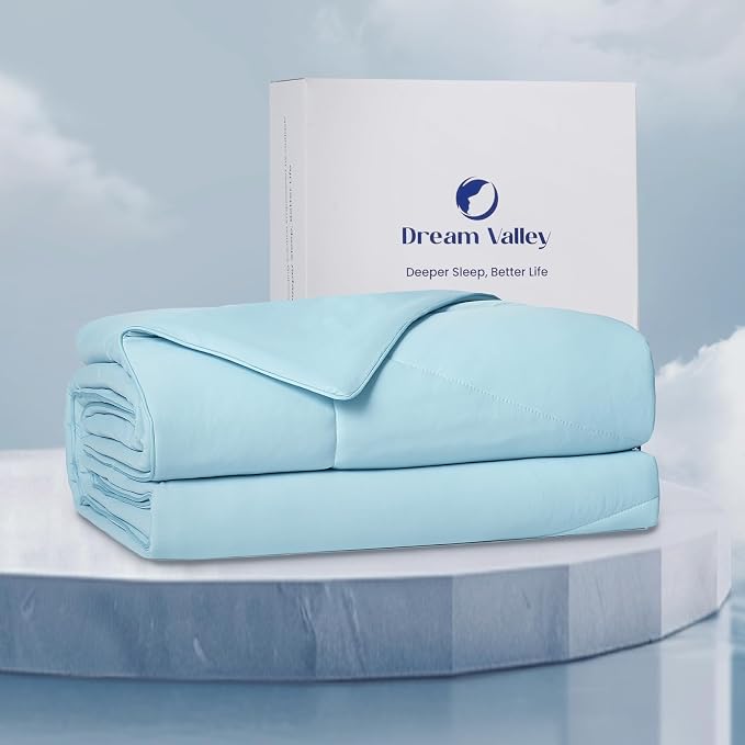 Dream Valley® Outlast® Deepsleep Cooling Comforter, Full/Queen Size, NASA-Grade by DreamValley