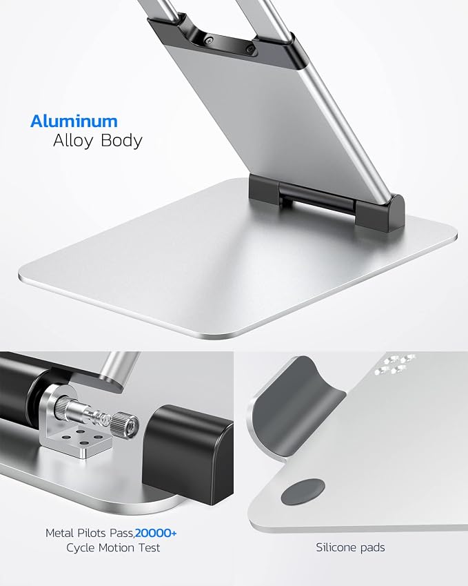 Nulaxy Laptop Stand, Ergonomic Sit to Stand Laptop Holder Convertor, Adjustable - Image 5