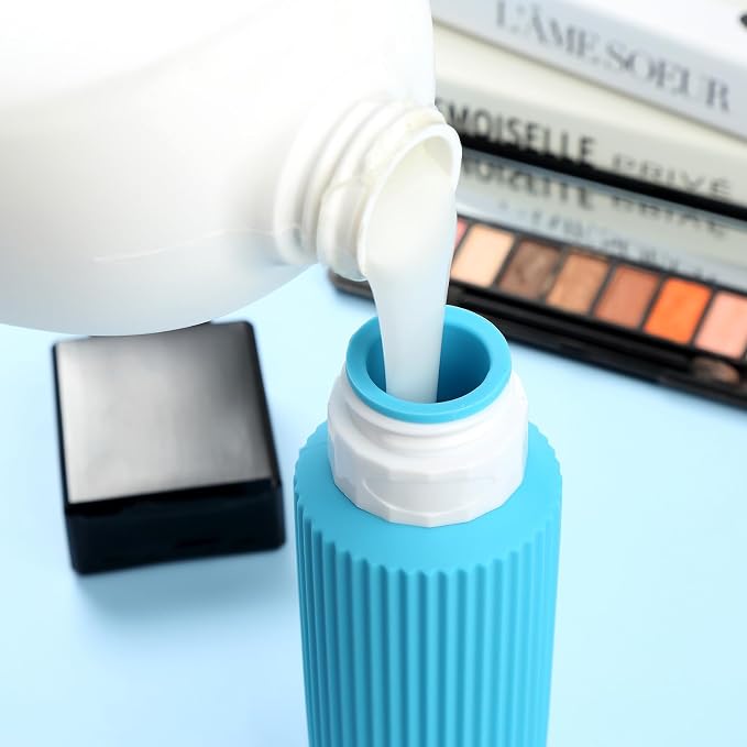 Travel Bottles for Toiletries, Large 6oz Travel Size Containers, BPA Free Leak - Image 3