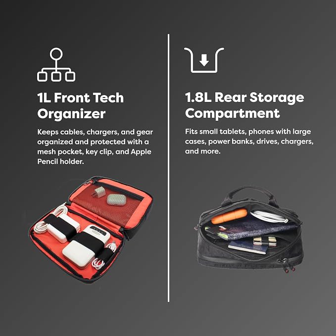PHOOZY Premium Tech Bag & Cable Organizer Bag - Image 4