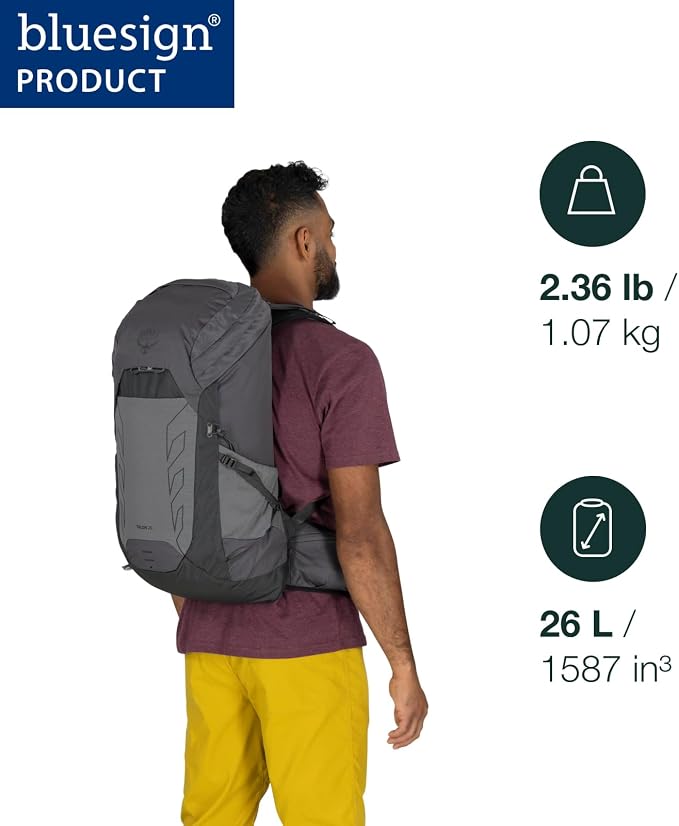 Osprey Talon 26L Men's Lightweight Hiking Backpack - Image 2