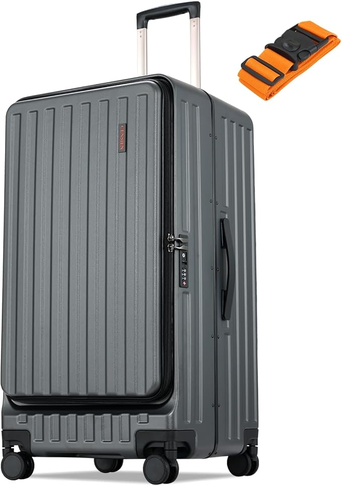 Checked Luggage, Large Suitcase 29 Inch Trunk Luggage by CENSIEN