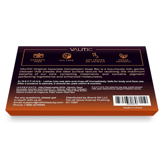 VALITIC Kojic Acid Dark Spot Remover Soap Bars - Image 3