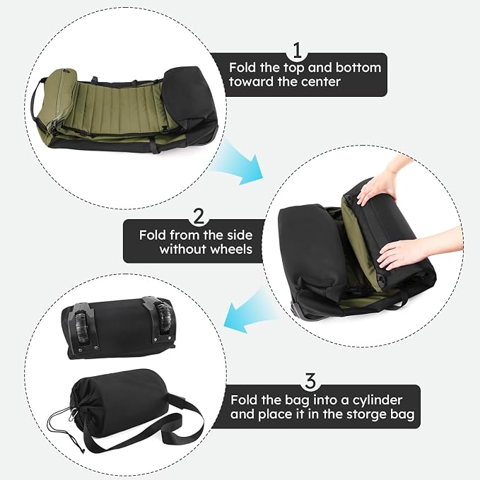 86L 30” Folding Duffle Backpack - Image 3