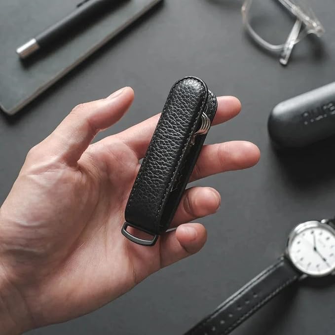 Jibbon Italian Premium Leather Key Organizer - Image 2
