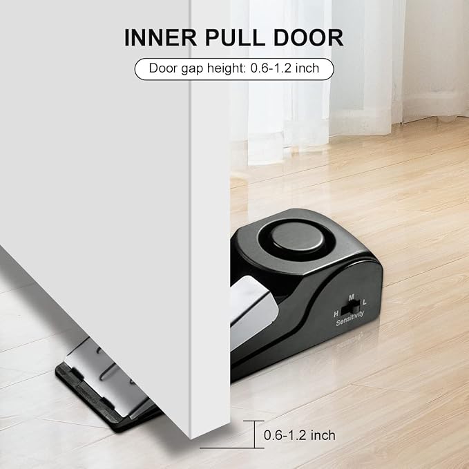 3 Pack Door Stop Alarm, Door Stopper - Image 3