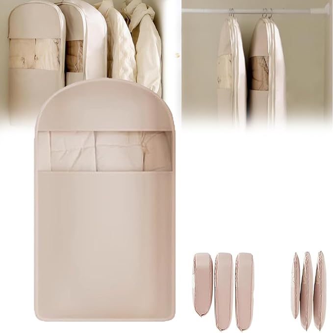 Space Saving Hanging Garment Bag by Xihongshi
