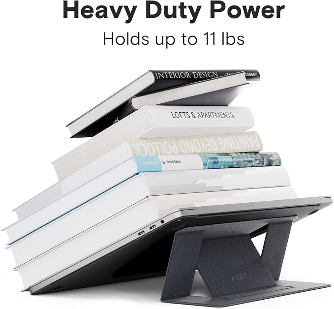 MOFT Laptop Stand for Desk, Stick-On Computer Stand - Image 3