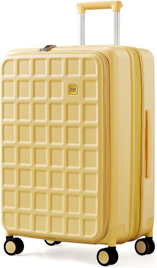 aji Expandable Top Opening 26 Inch Checked Luggage by AJIVALUESTYLISHQUALITY