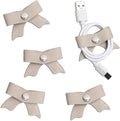 SenseAGE 5 Pack Cord Organizer, Bow Cord Keeper, Cable Organizer USB Holder by SenseAGE