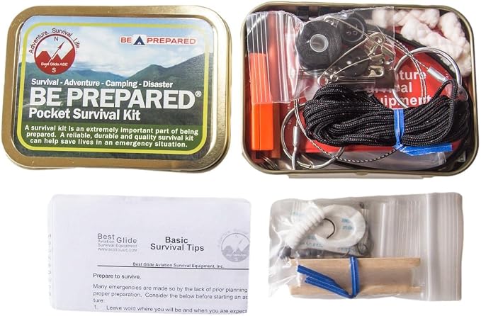 Best Glide ASE Be Prepared® Pocket Survival Kit PSK Holder not Included - Image 3