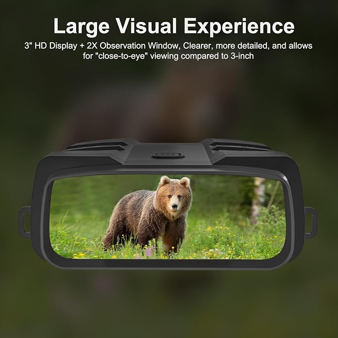 Night Vision Goggles, True 4K Full-Color Night Vision Binoculars, Built-in - Image 4