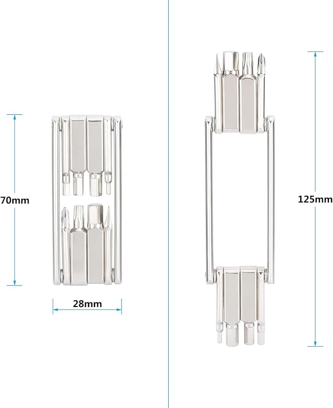CAMVATE Multi-Tool with Allen Wrenches & Screwdrivers - Image 3