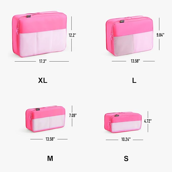 4 Set Compression Packing Cubes - Image 4