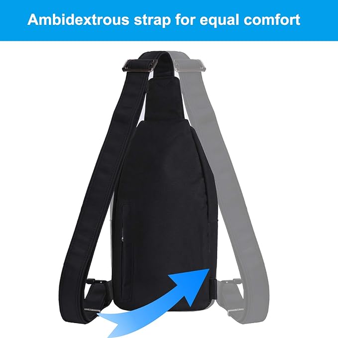 WATERFLY Small Crossbody Sling Backpack Anti Theft Backpack - Image 4