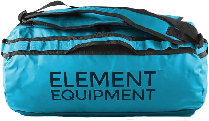 Element Equipment Trailhead Duffel Bag Shoulder Straps Waterproof Teal Large - Image 2