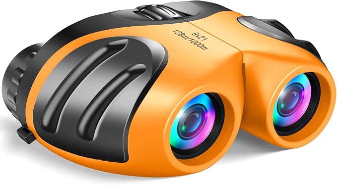 LET'S GO! Binocular for Kids, Compact High Resolution Shockproof Binoculars by LETSGO