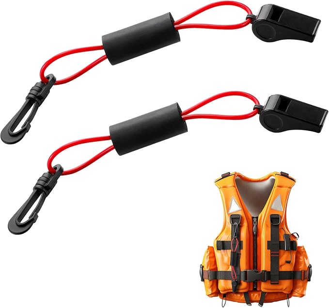 Whistle with Lanyard for Safety Boat Whistle Coast Guard Approved Float Boat - Image 7